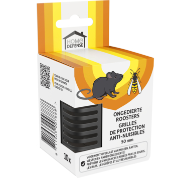 HOME DEFENSE® ongedierte roosters 50 mm - 10 stuks