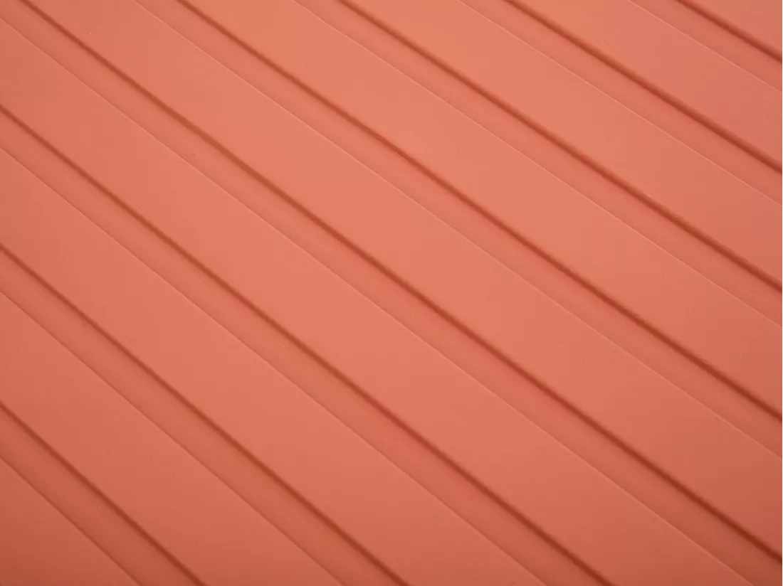 Table basse de jardin empilable en polypropylène - Rouge - SESEH de MYLIA