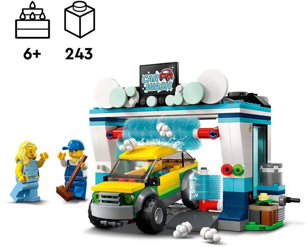LEGO®CITY 60362 - LA STATION DE LAVAGE
