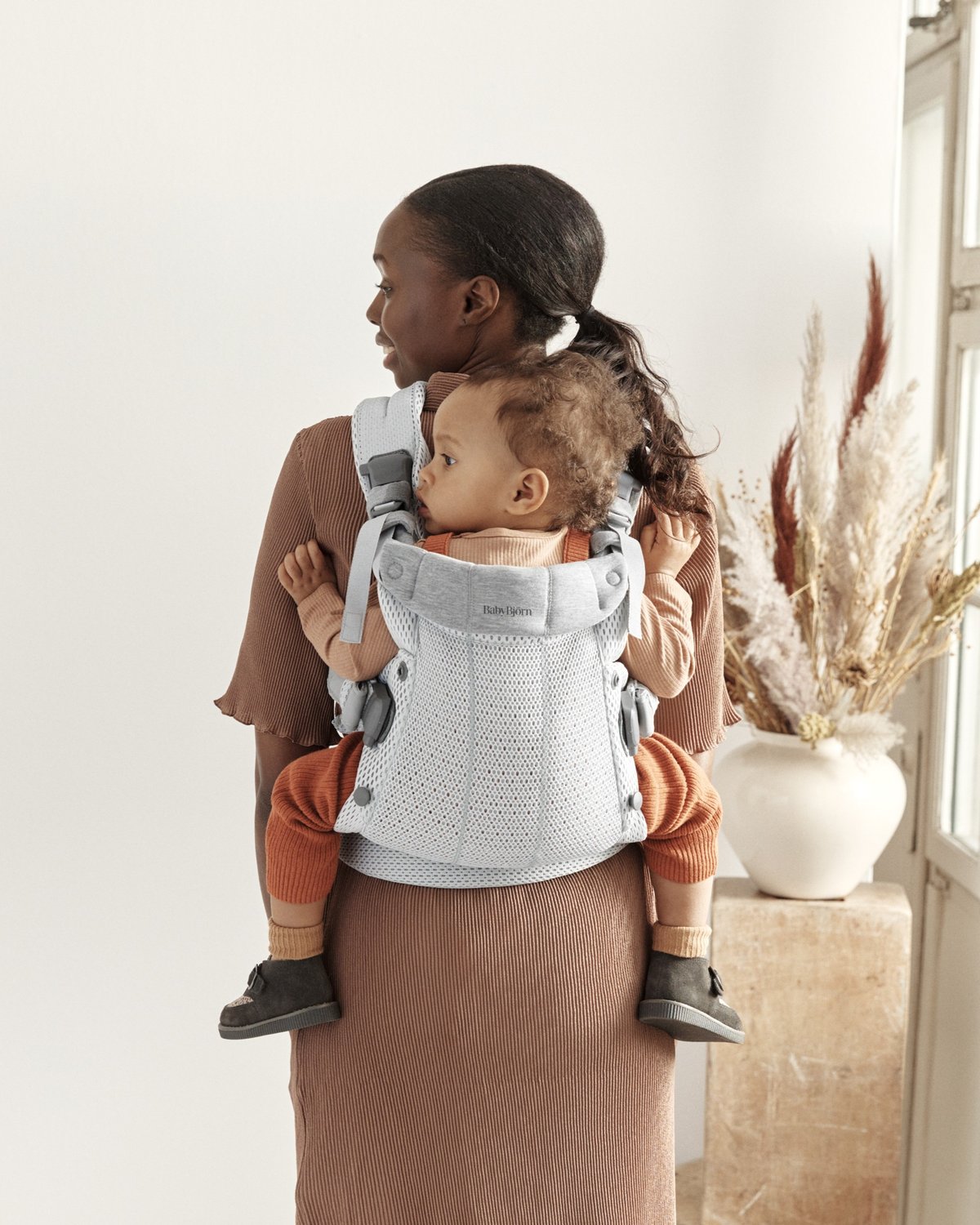 Bæresele Harmony – Front & Rygg – Ekstra Ryggstøtte – Baby Carrier 0-3år