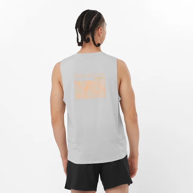 CROSS RUN GRAPHIC  Tanktop Herren