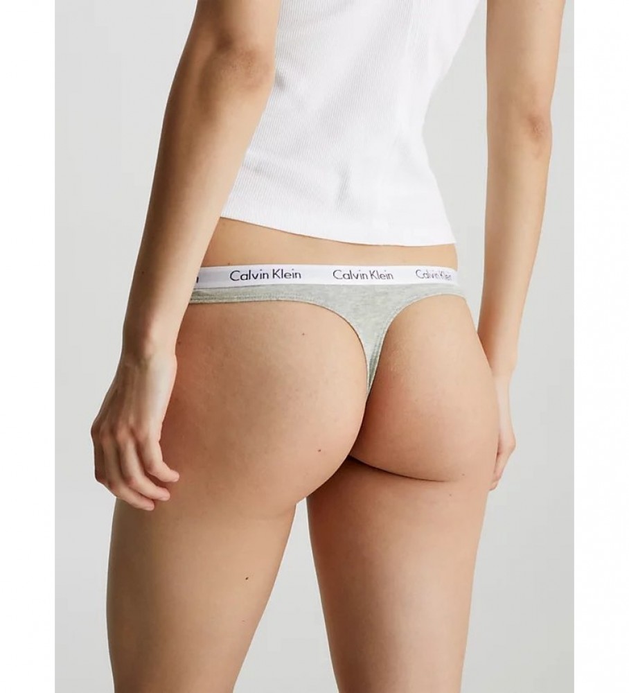 Pacote com 5 tangas Calvin Klein Carousel multicoloridas
