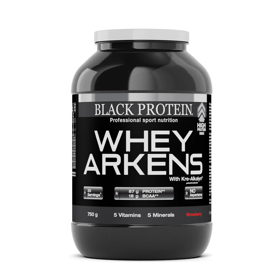 BLACK-PROTEIN Whey Arkens Isolate