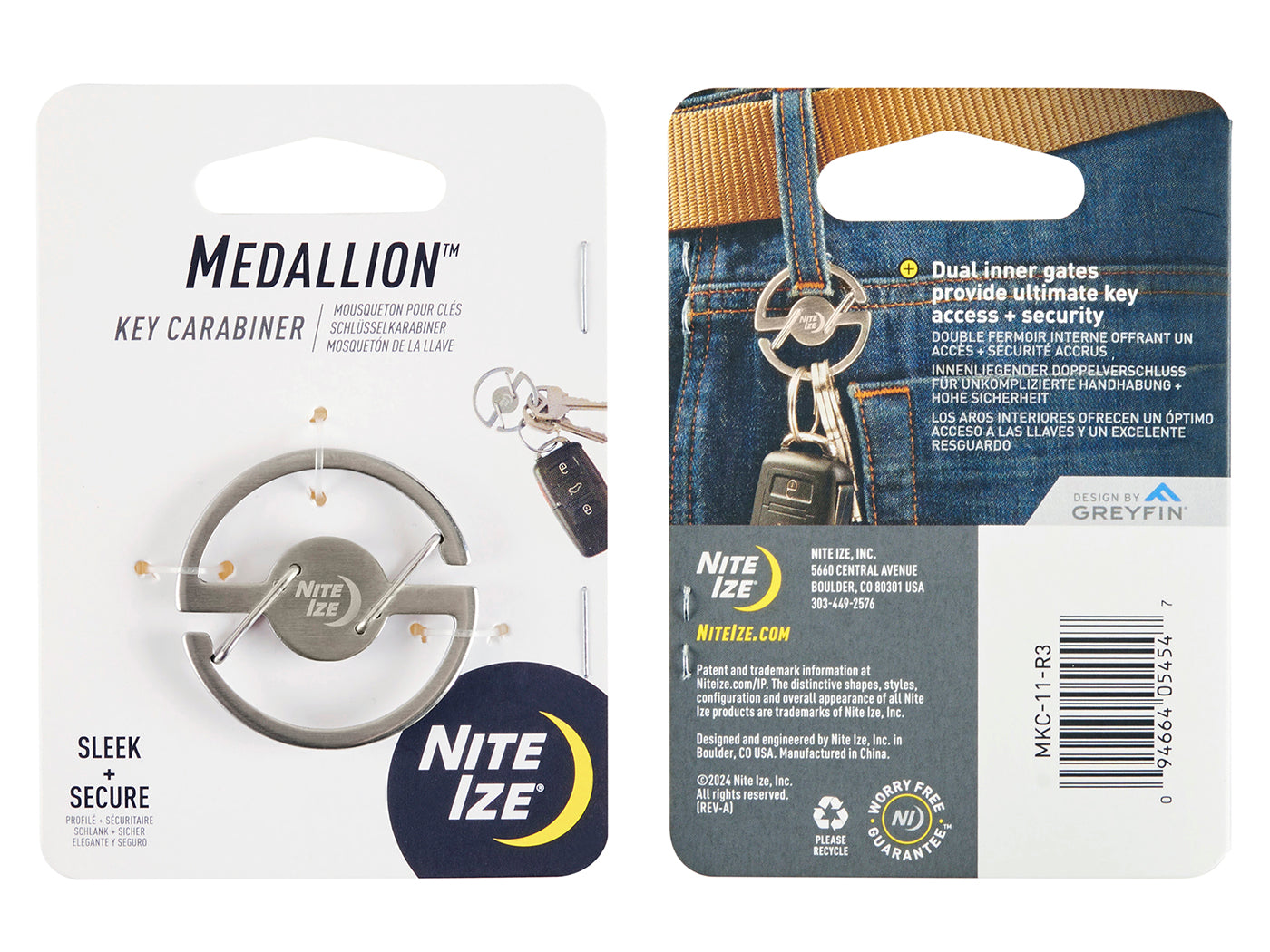 Nite Ize Medallion karabijnhaak