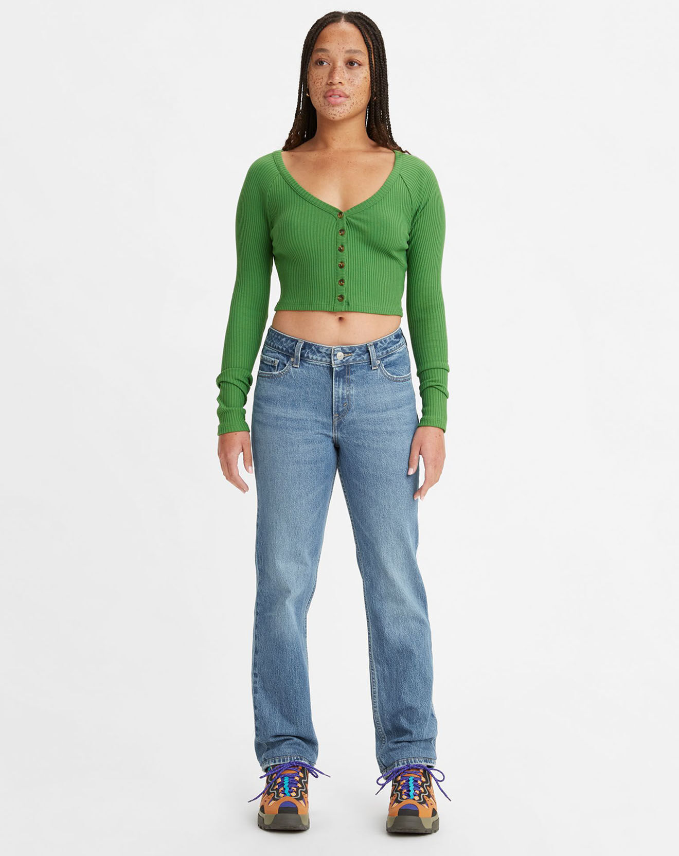 Levi's® Jean Low Pitch coupe droite bleu moyen