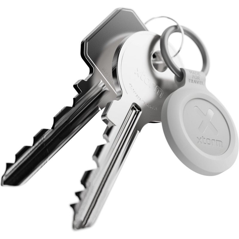 Xtorm XTAG2A0-3PACK Traqueur GPS et localisateur Universel Porte-clés intelligent Blanc