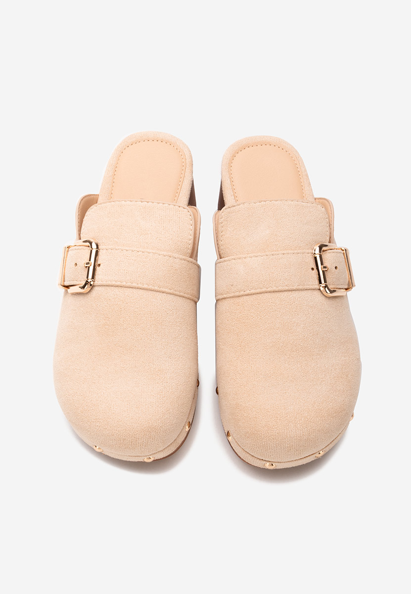 Sabots femme beige Advika V2