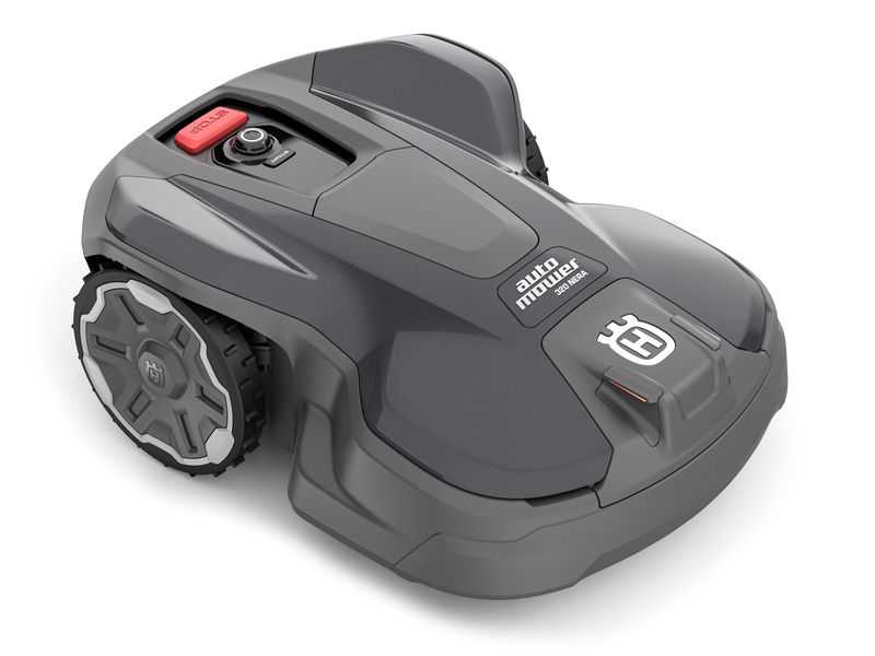 Husqvarna Mähroboter Automower 320 NERA, 2200 m² Automatischer Rasenmäher mit LED Scheinwerfern
