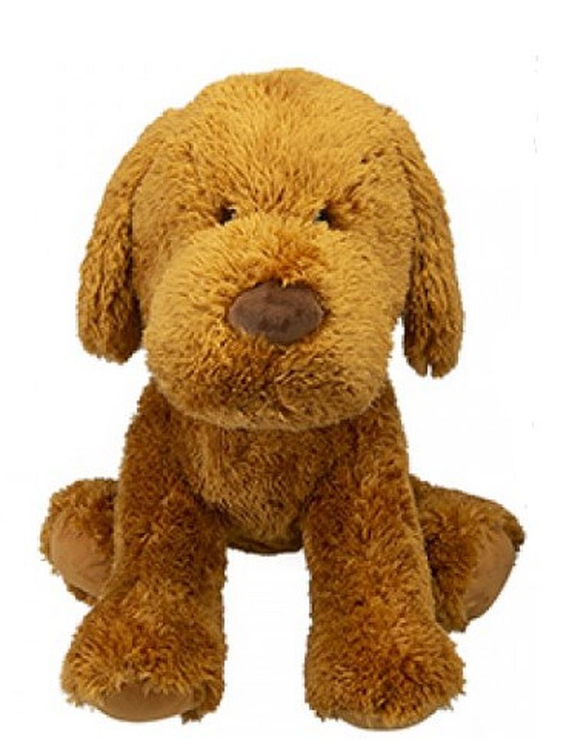 Fluffy Doodle Pup Plüschtier 50cm sitzend Goldbraun