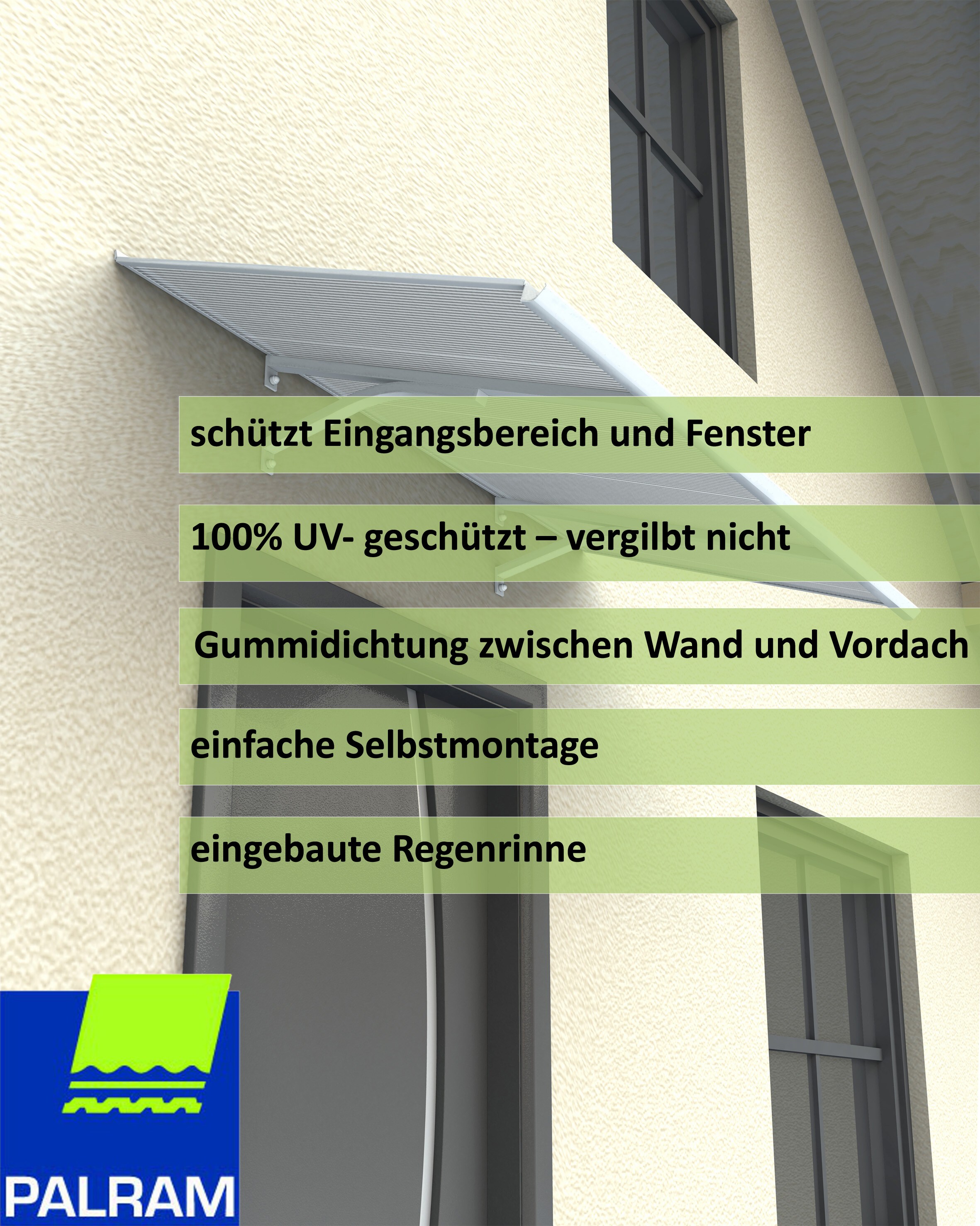 Palram Columba 1500 Türvordach