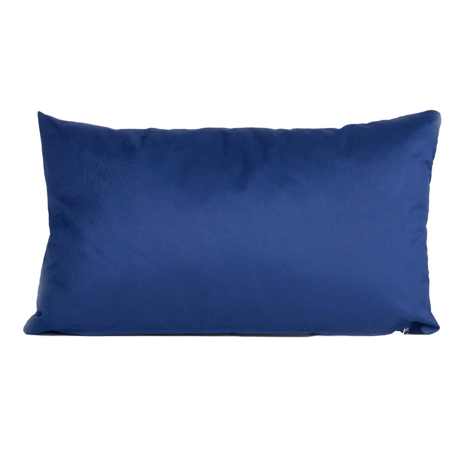 Anna's Collection Sierkussen - binnen en buiten - navy - 30 x 50 cm