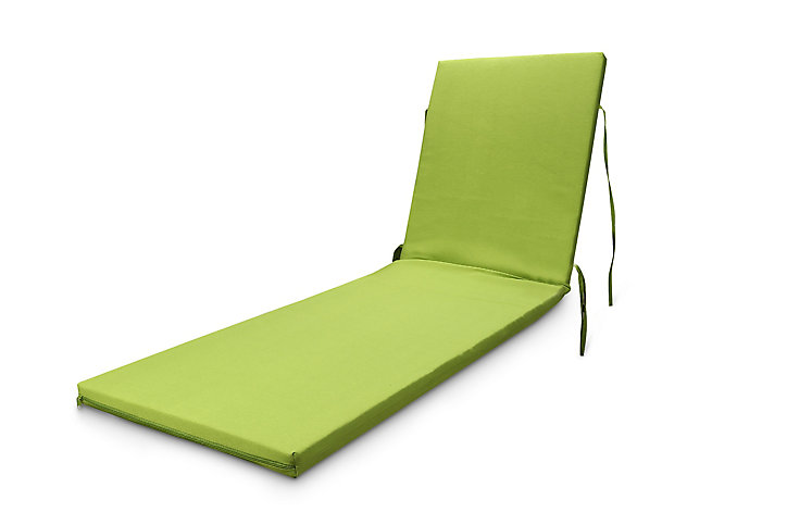 Coussin bain de soleil Cocos vert