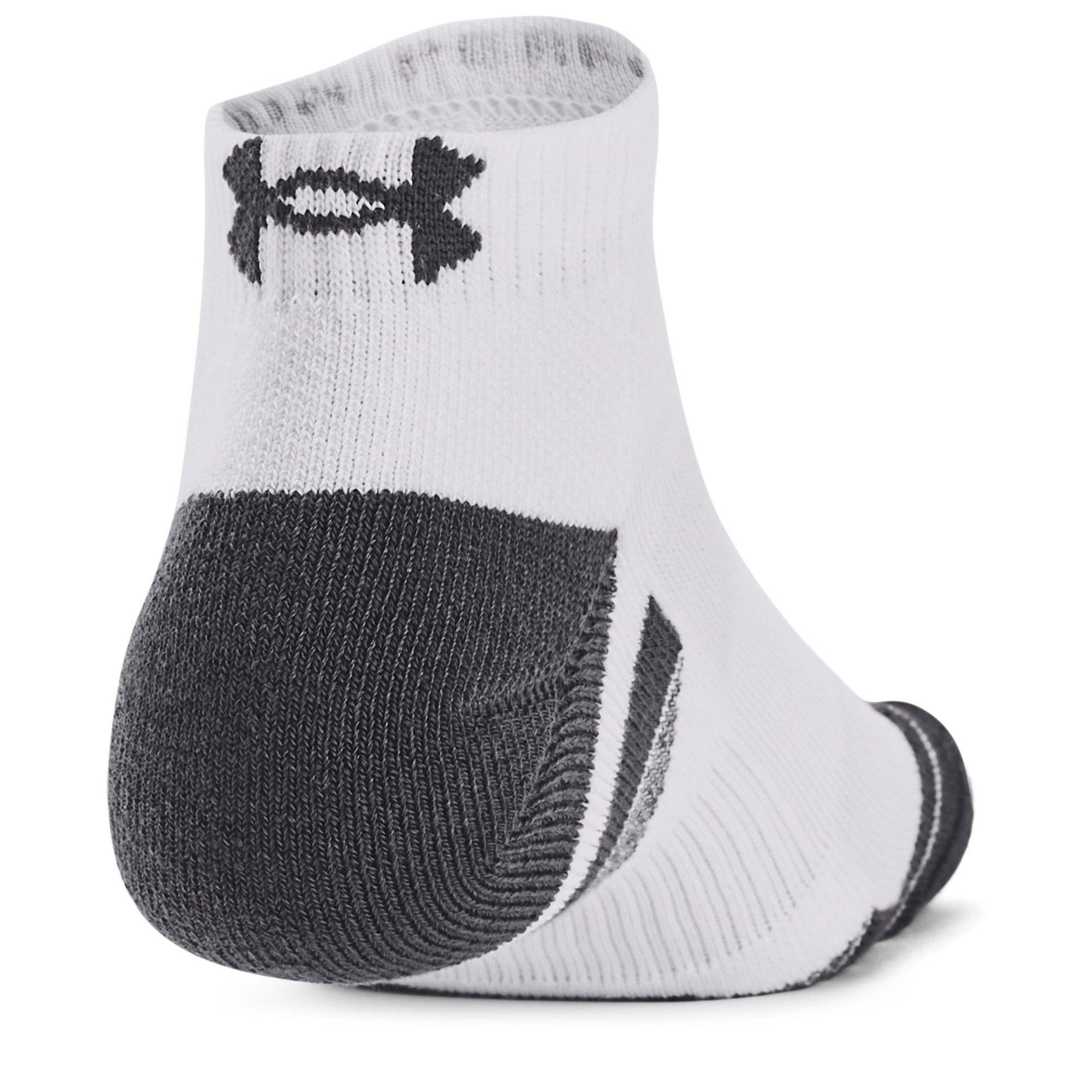 Under Armour UA Performance Tech 3 Pack Low Cut Socks Unisex