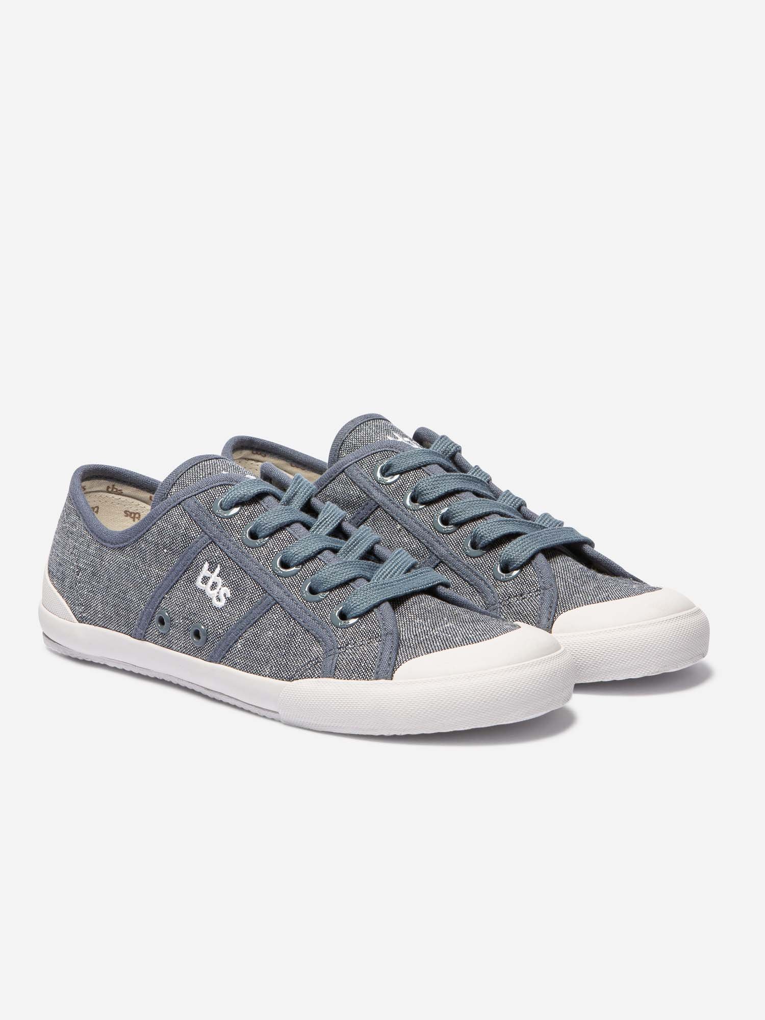 Tennis Femme En Toile Marine