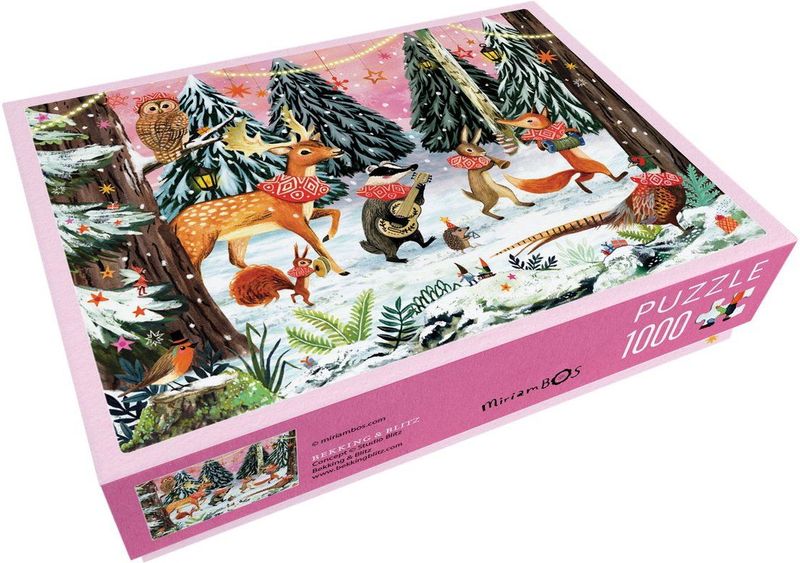 Puzzel 1.000 st Kerst