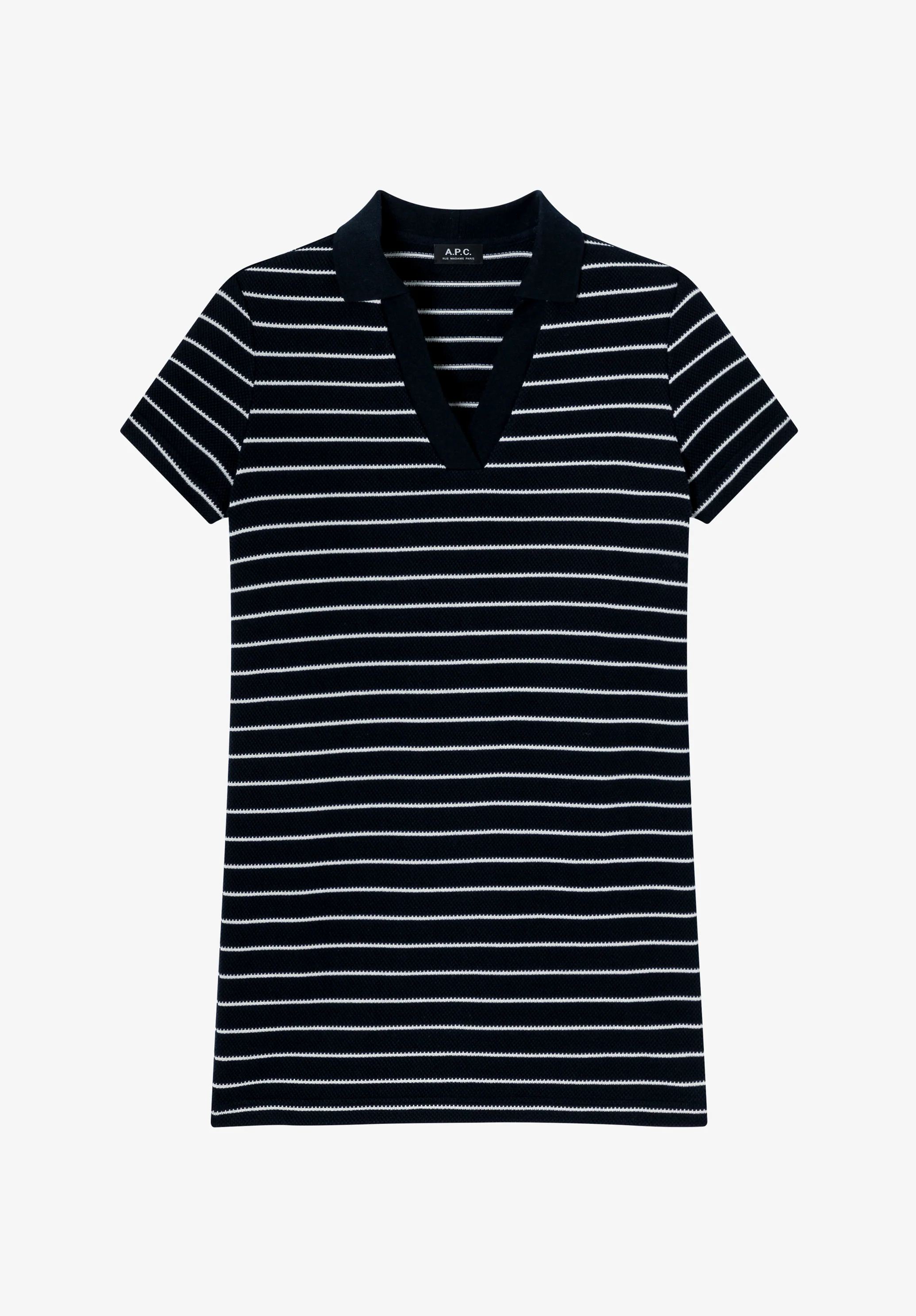 robe polo - Dark navy/ecru