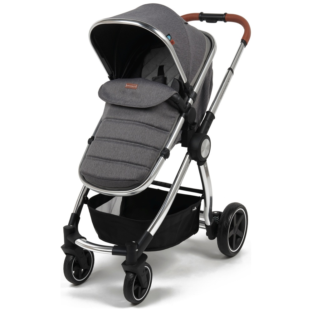 Babylo Panorama XT 2-in-1 Reisesystem & Autositz Grau