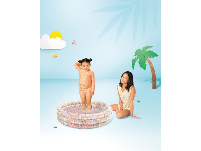 Intex Planschbecken Sweet Blossom Aufblasbarer Pool