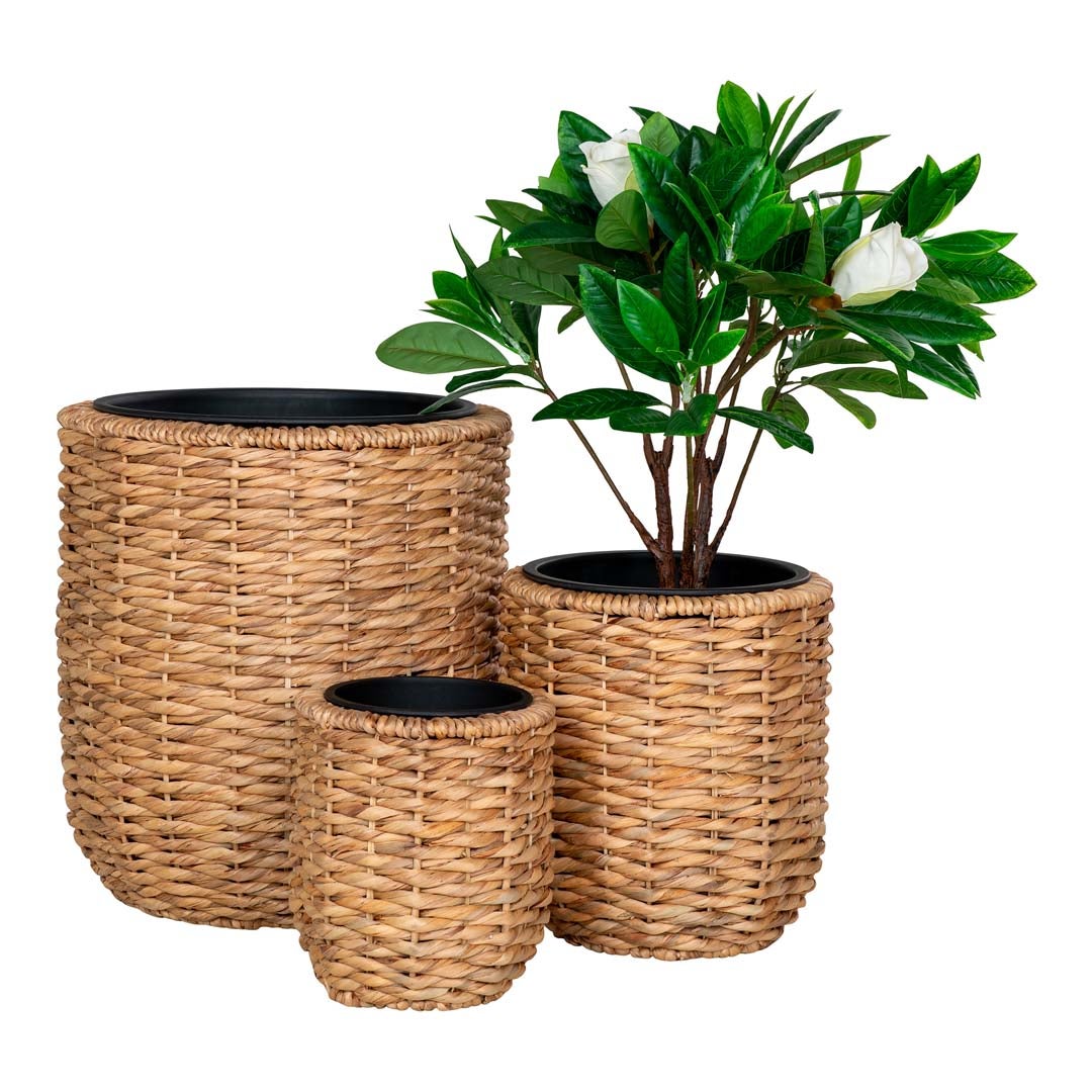 Hanoi plantenbeschermingsset van 3 stuks. Tuin natuurlijk. 49 x 49 x 52 cm.