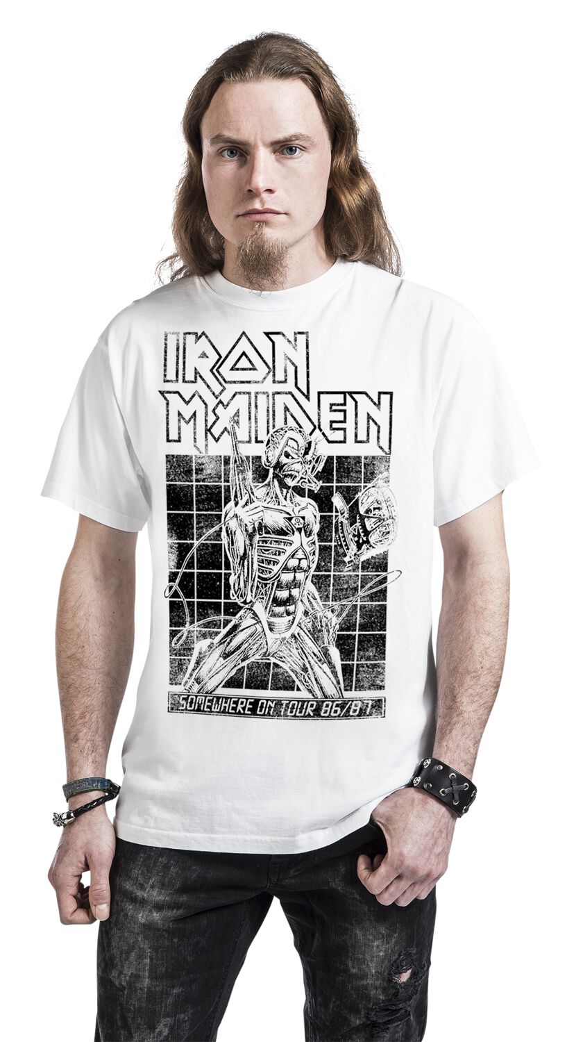 Sit Tour 86/87 | Iron Maiden T-Shirt Manches courtes