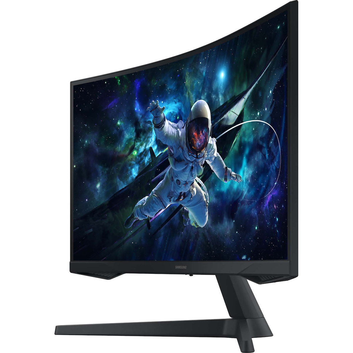 Samsung Odyssey G55C LS27CG552EUXEN 27” buet VA gamingskjerm