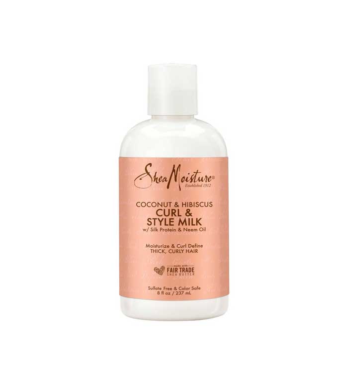 Shea Moisture - Creme Modelador Curl & Style Milk - Coco e Hibisco