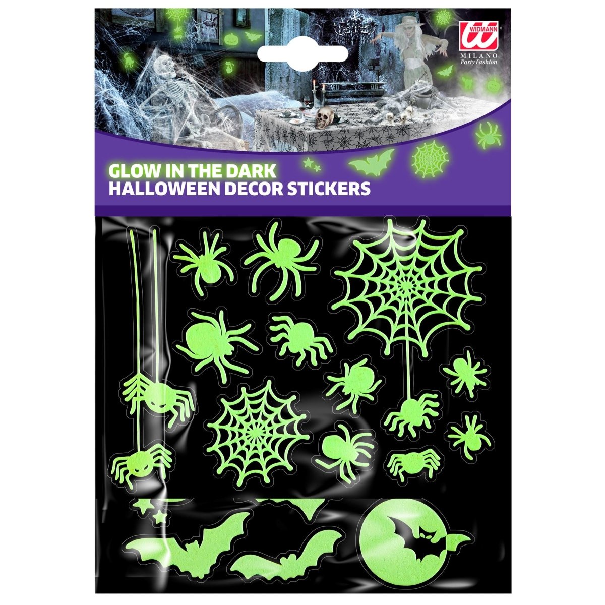 Halloween Stickers Wit Glow In The Dark