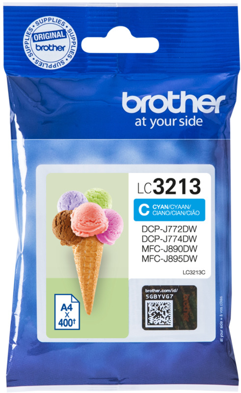 Brother LC-3213C Tintenpatrone, cyan