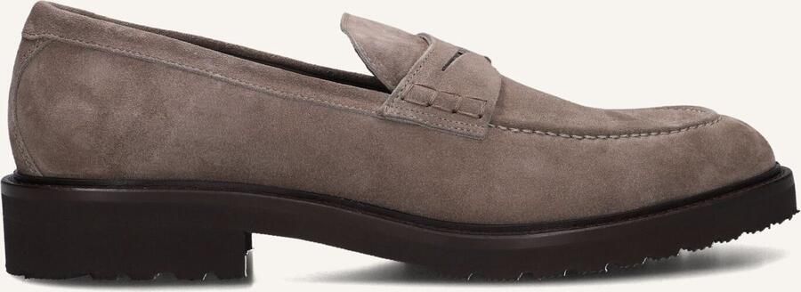 GREVE Loafers Heren Cabernet 4334 Maat: 42 Materiaal: Suède Kleur: Taupe