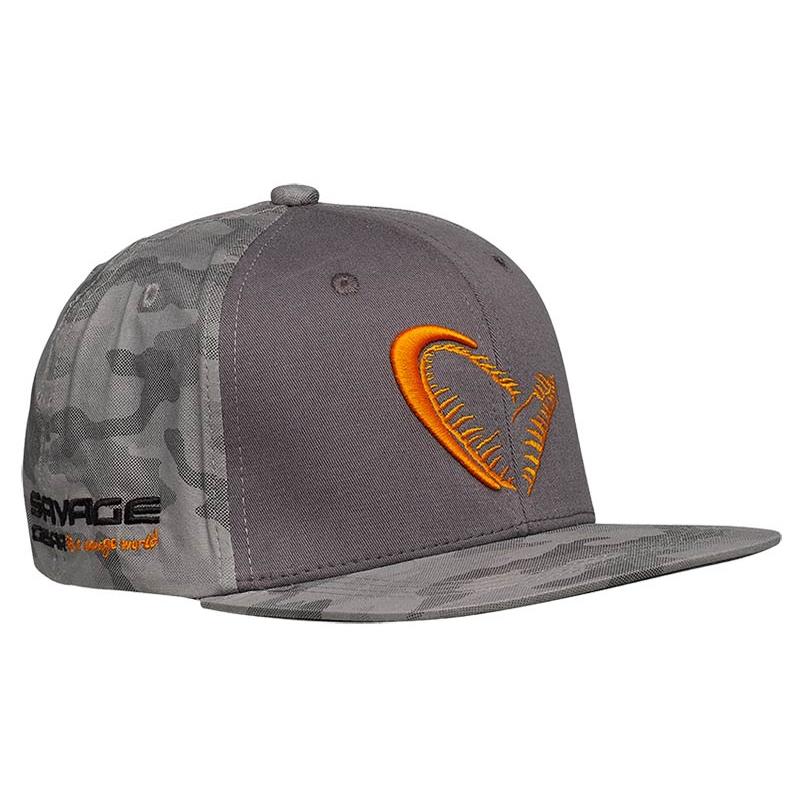 Casquette Homme Savage Gear Flex Fit Camo Cap - Camo/Gris