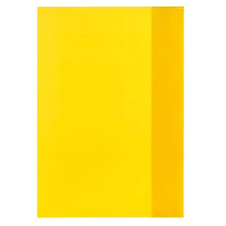 Herlitz Heftumschläge DIN A4,transparent gelb, 10 Stück
