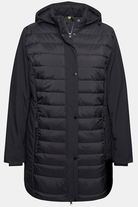 HYPRAR Hybridjacke, Stepp/Softshell, Stehkragen, Kapuze