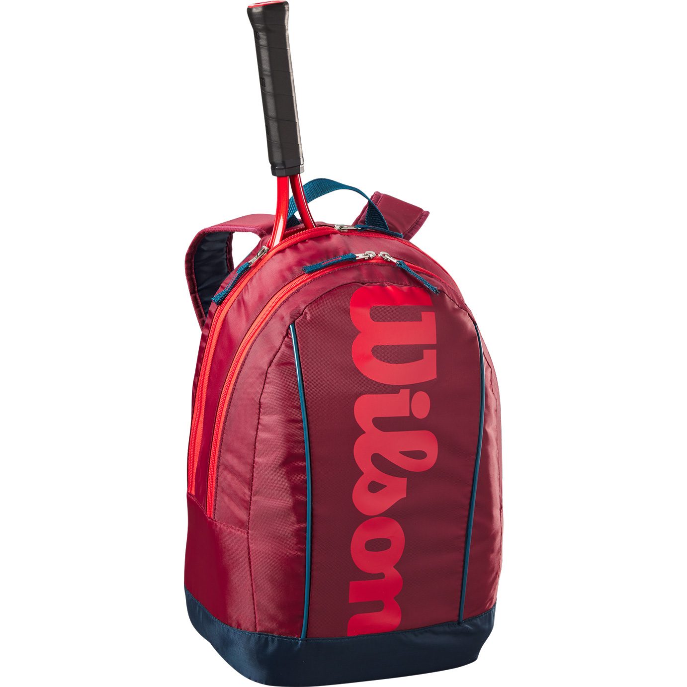 Wilson Junior Tennisrucksack Kinder rot