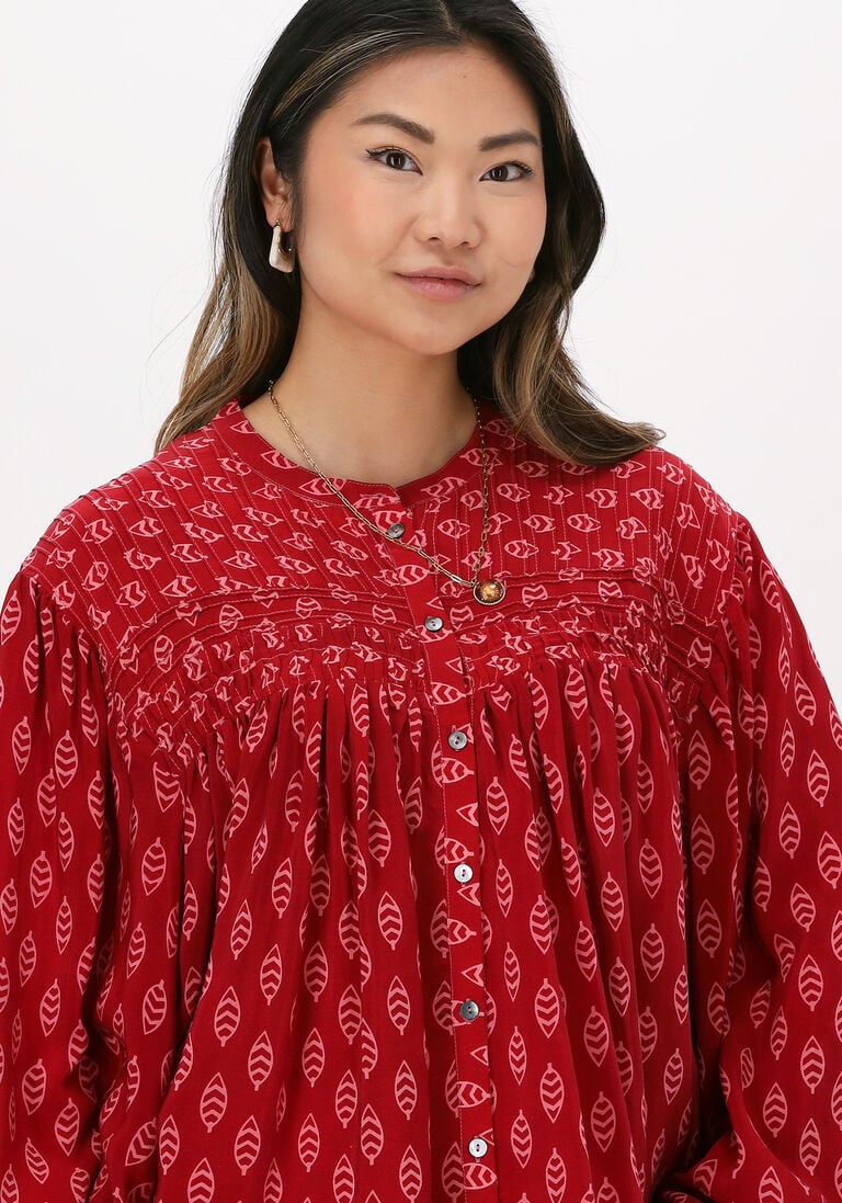 SISSEL EDELBO rode sissel edelbo blouse dolly silk shirt