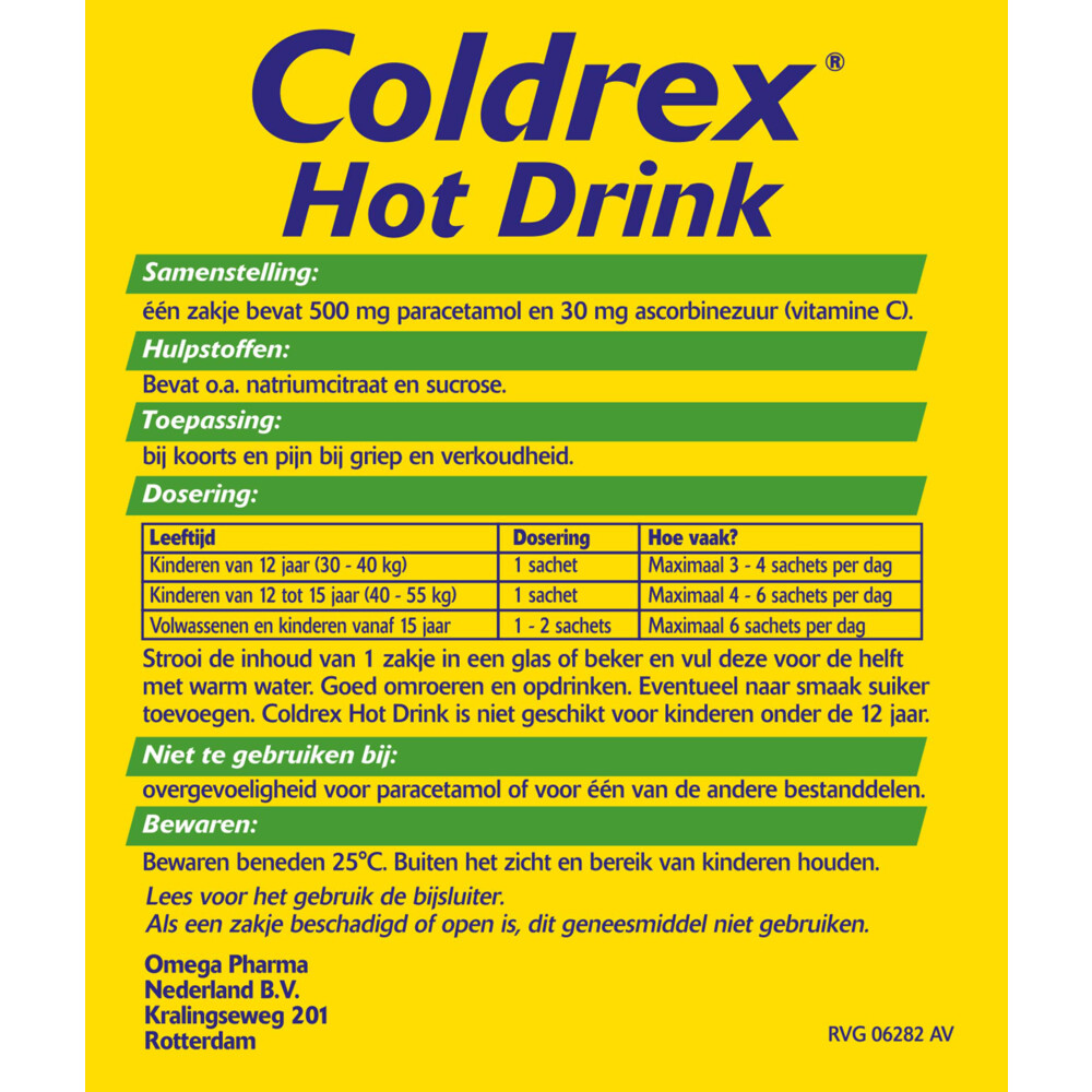 Coldrex Hot Coldrex 10 sachets