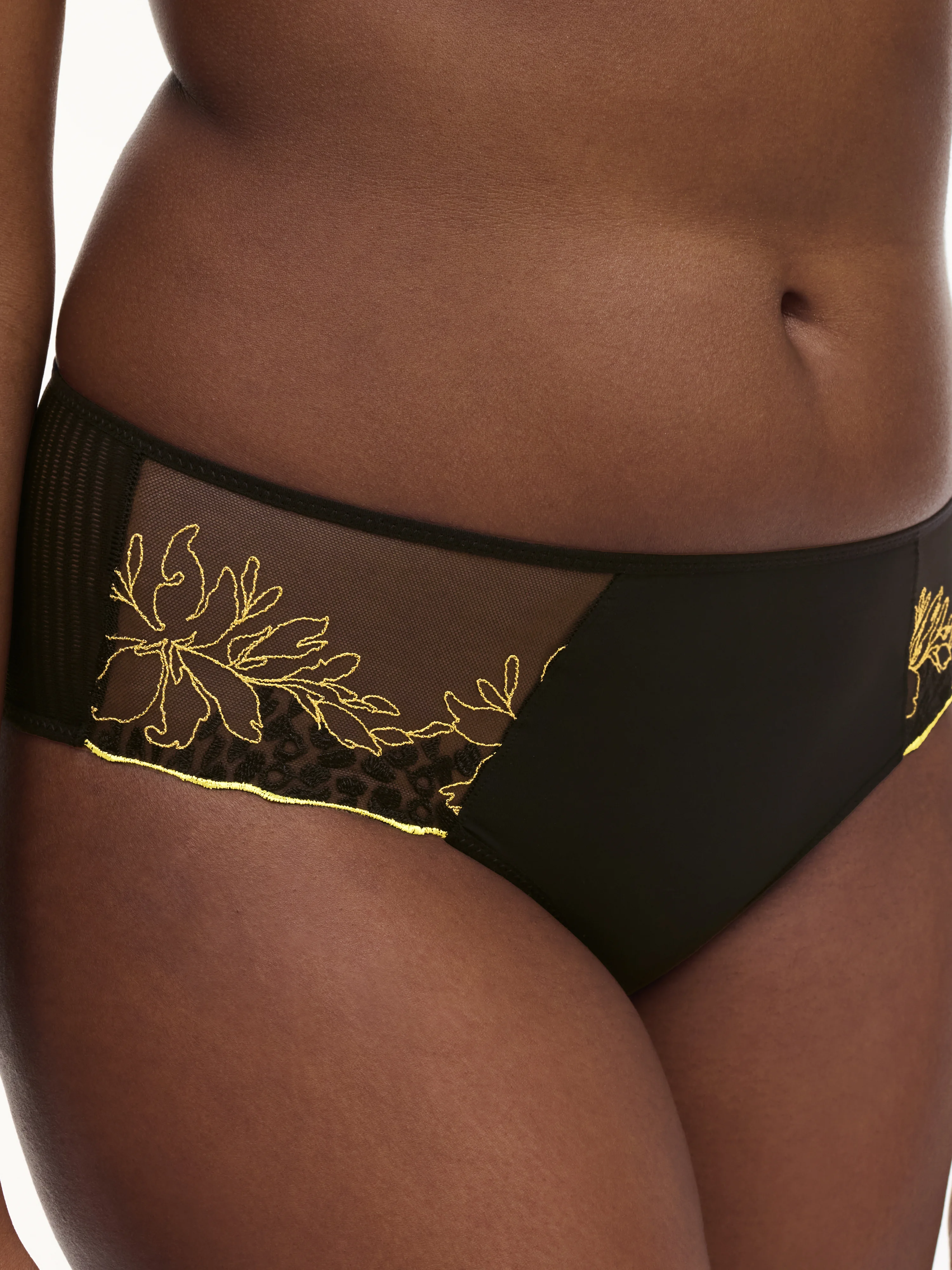 SPICE - Shorty dégagé broderie | Multicolore
