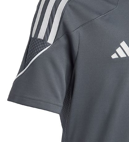 adidas Performance T-Shirt - TIRO 23 JSY Y - Grau/Weiß