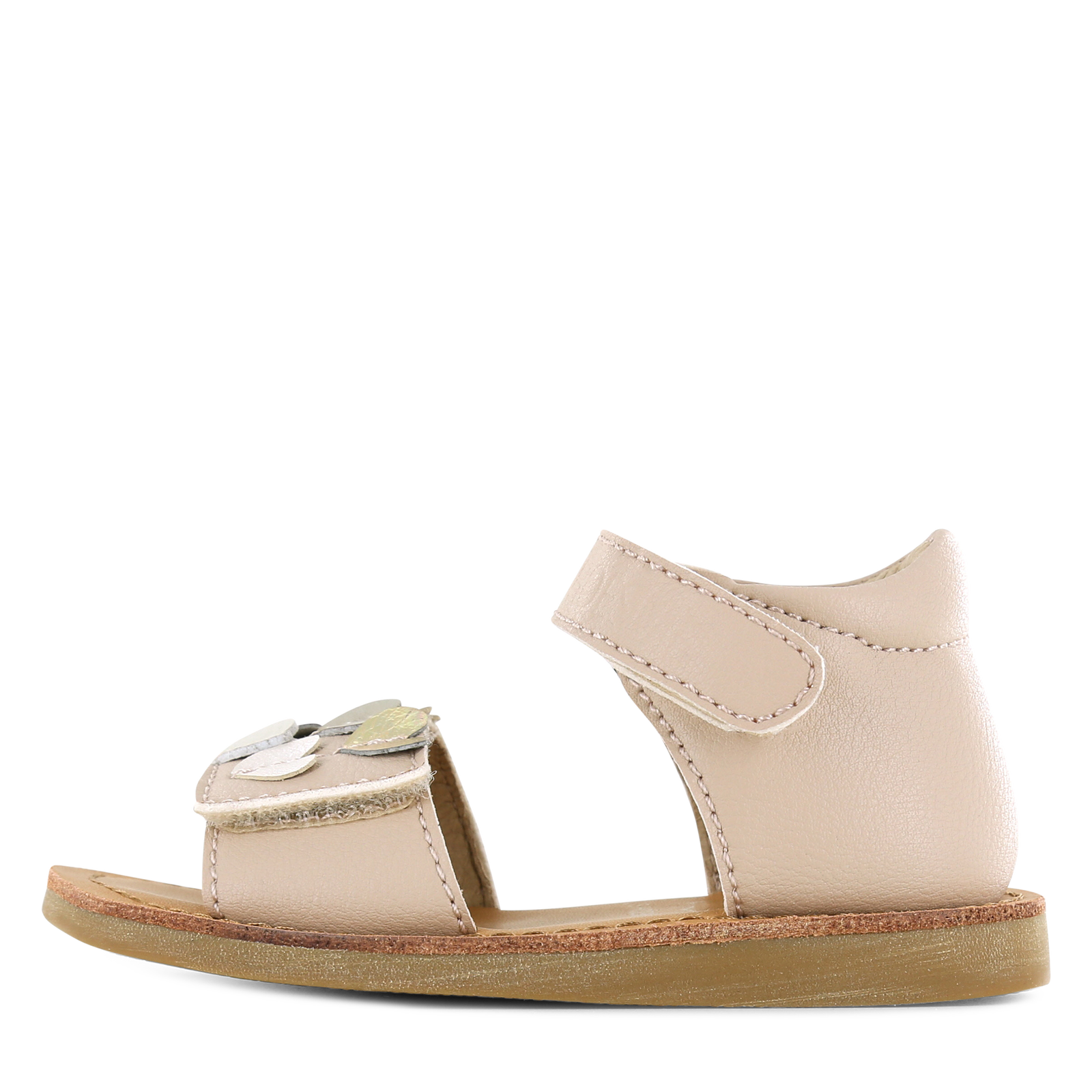 Shoesme beige sandaal met hartjes Leer, Microleer | Meisjes schoenen