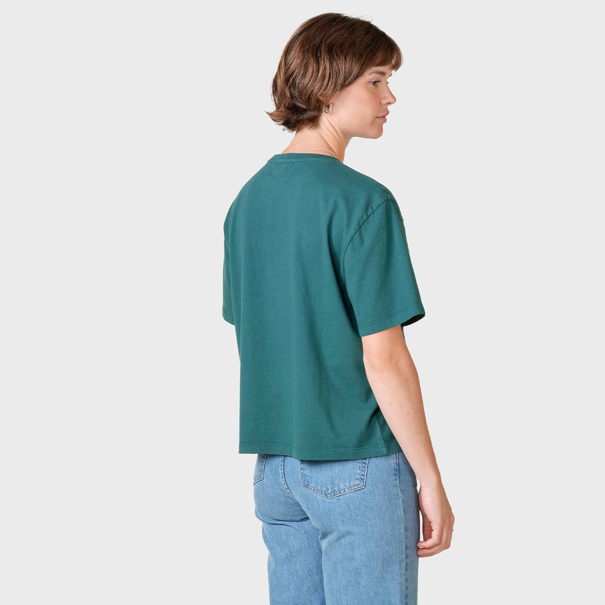 Klitmøller Collective Berit T-shirt, dame (Mossgreen/Cream)