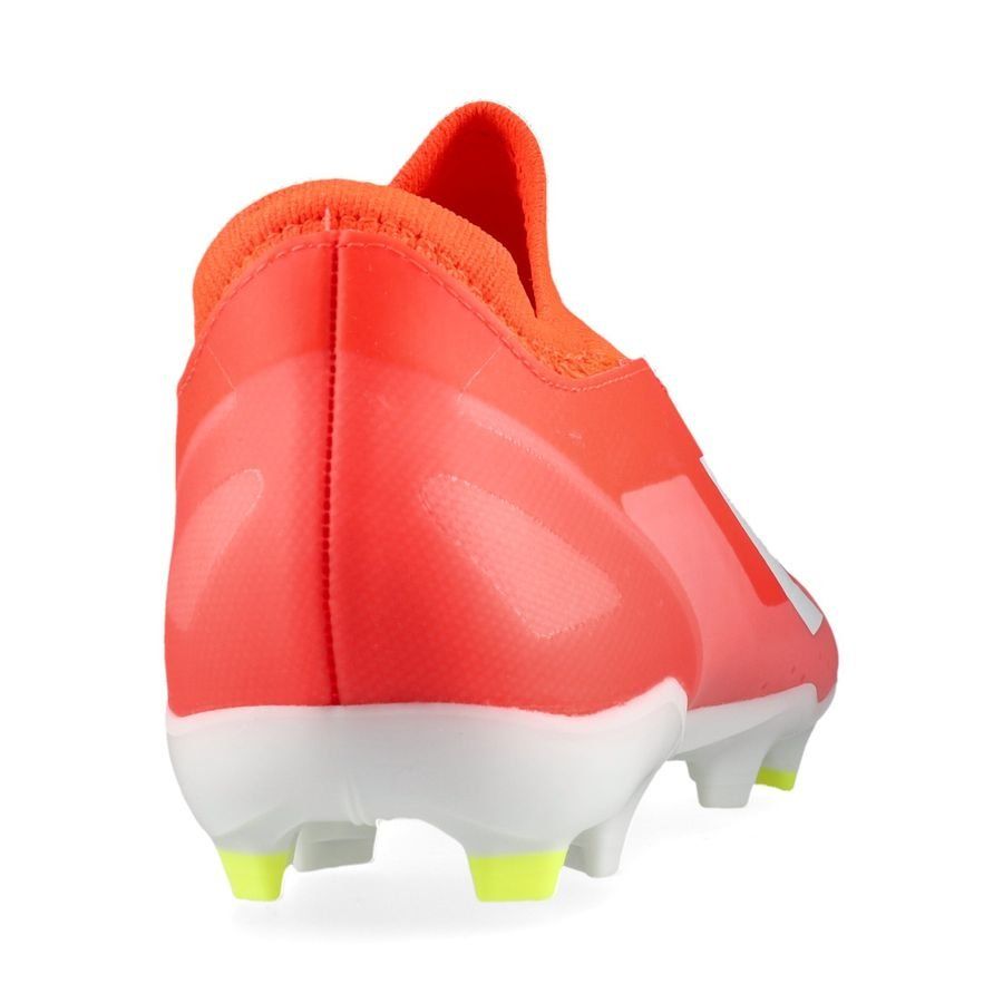adidas X Crazyfast League Laceless FG Energy Citrus - Rouge/Blanc/Jaune