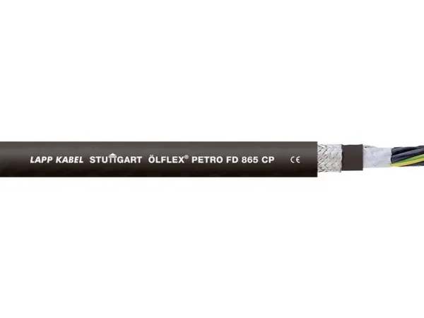 LAPP 23325/50 Slæbekædekabel ÖLFLEX® PETRO FD 865 CP 5 G 1 mm² Sort 50 m