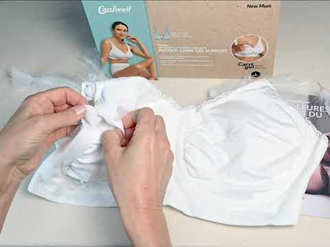 Carriwell Soutien-Gorge d'Allaitement Sans Coutures Carri-Gel ®
