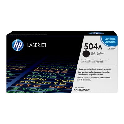 HP 504A - noir - cartouche laser d'origine