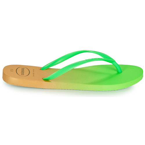 Havaianas - SLIM GRADIENT - Blanc / Vert