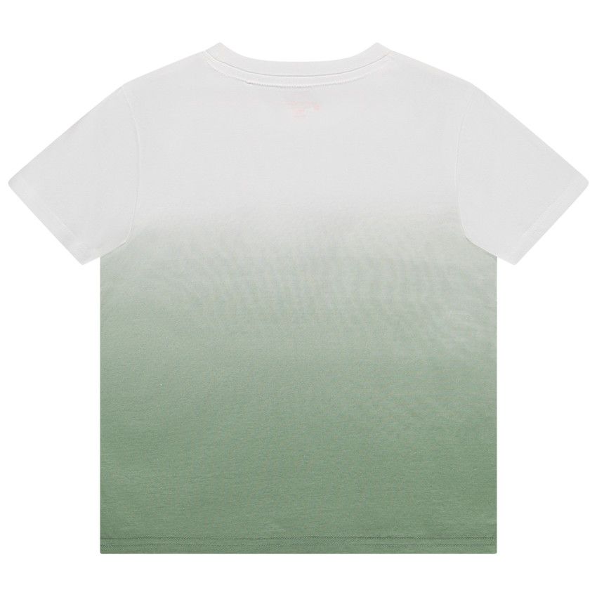 T-shirt manches courtes Mickey Disney en sequins magiques pour garçon - Blanc