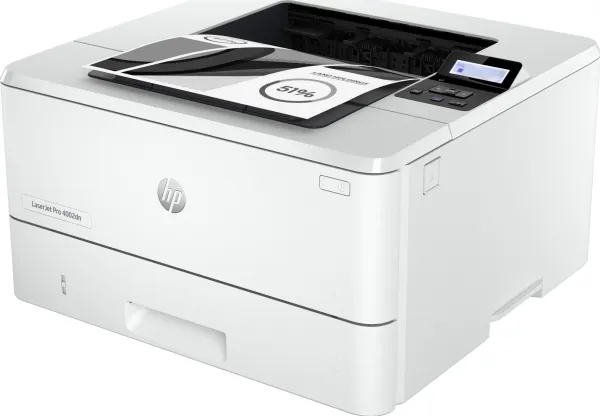 HP LaserJet Pro 4002dn - Printer - S/H - Duplex - laser - A4/Legal - 4800 x 600 dpi - op til 40 spm - kapacitet: 350 ark - USB 2.0, Gigabit LAN