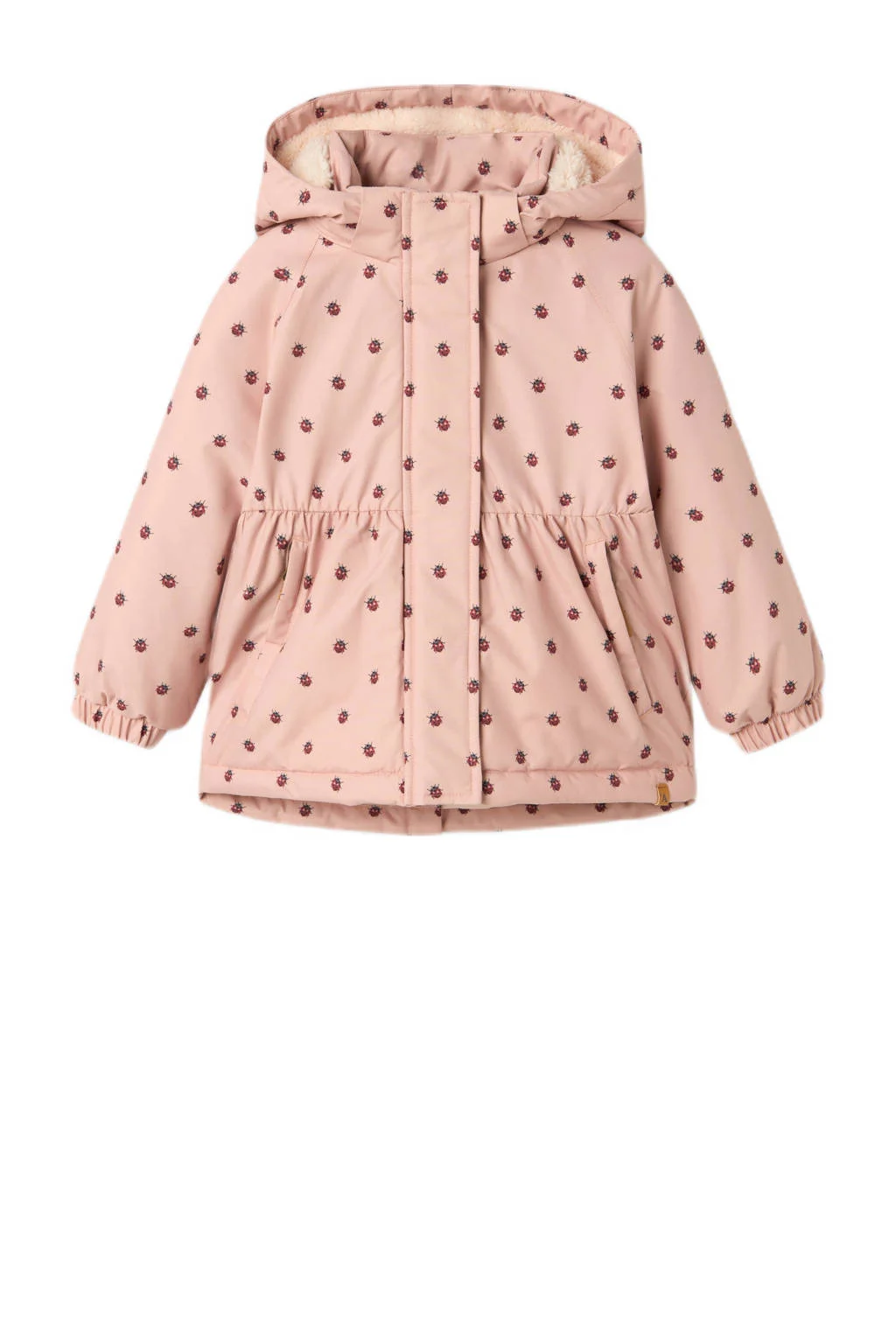 LIL' ATELIER MINI winterjas roze