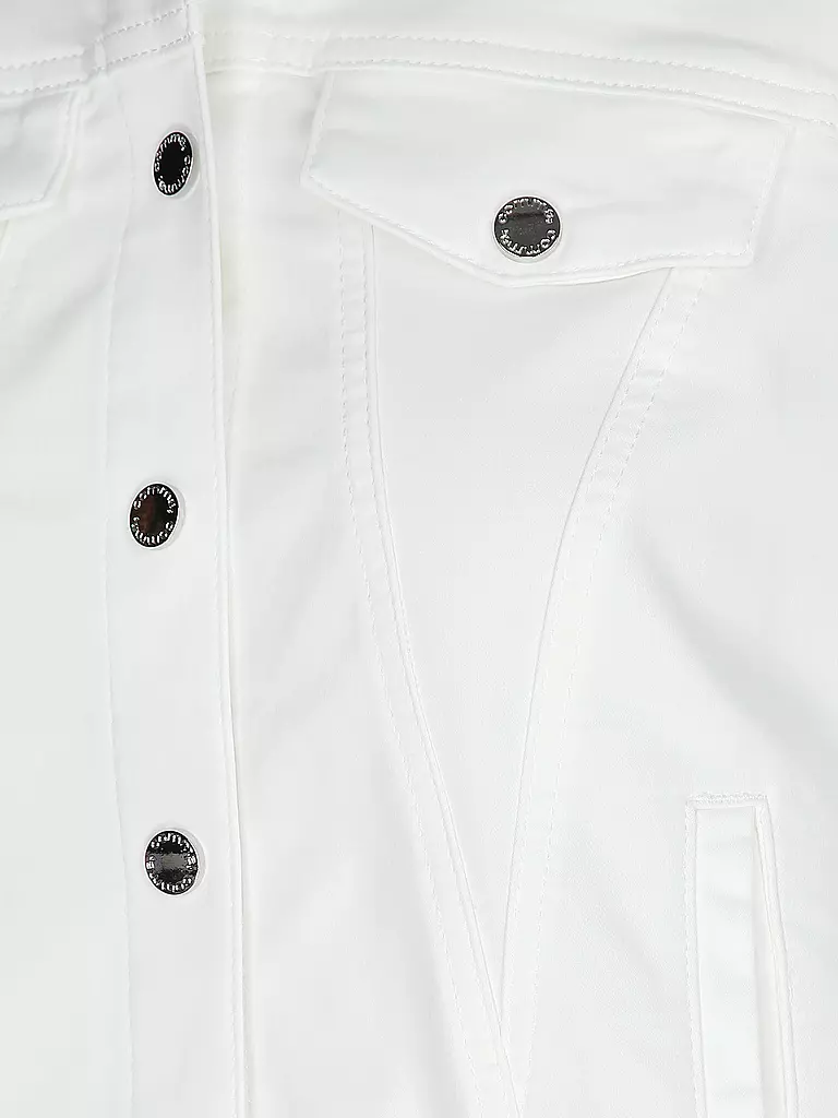COMMA Jeansjacke  weiss