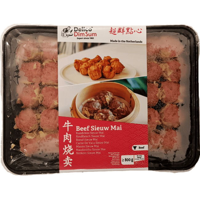 Delico Food Bevroren Rundvlees Siu Mai 40st 800g