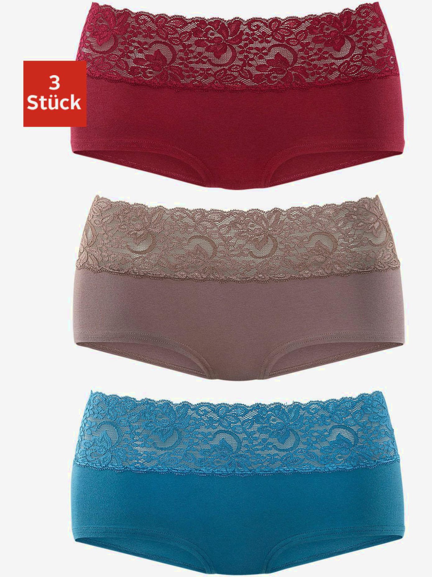 Panty lot de 3 panties vivance